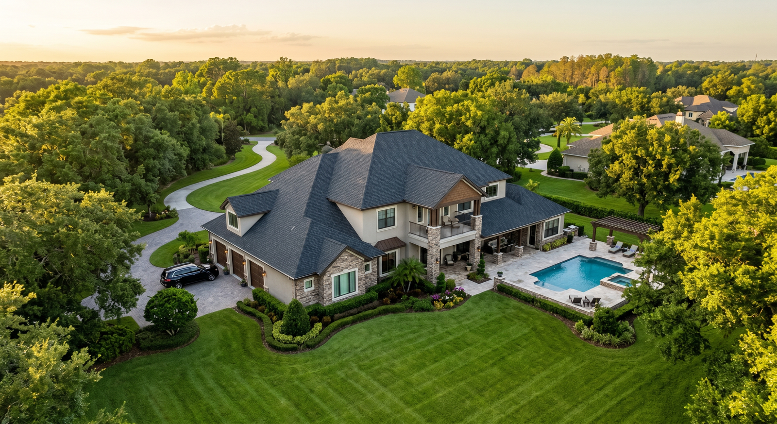 Lakeside Estate Reroof