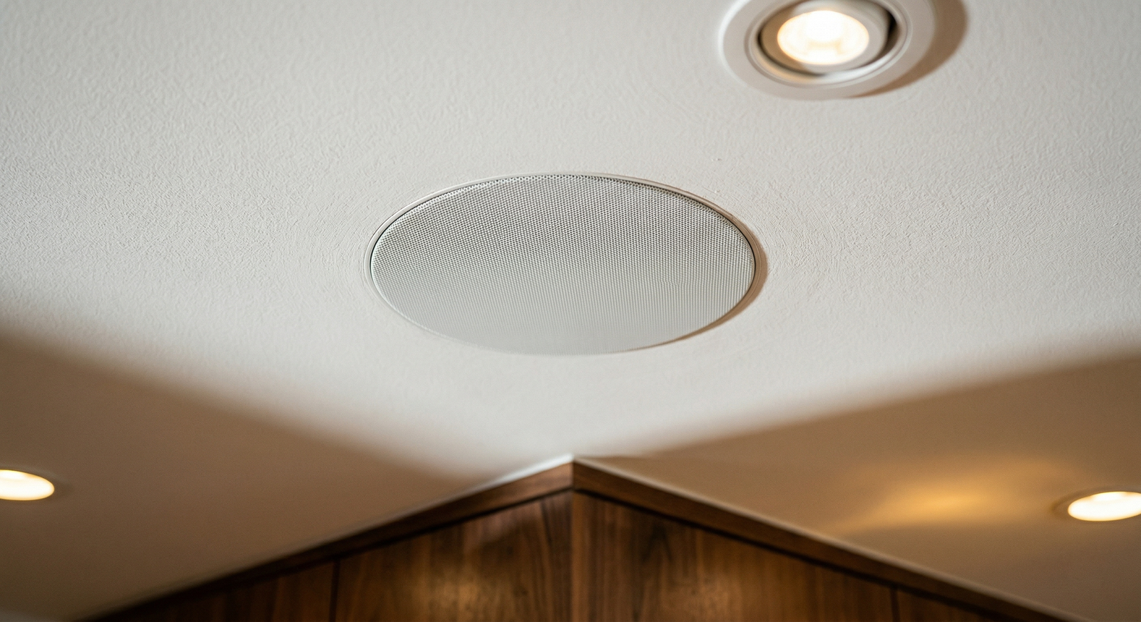 Whitmore Residence bedroom with automated scene lighting